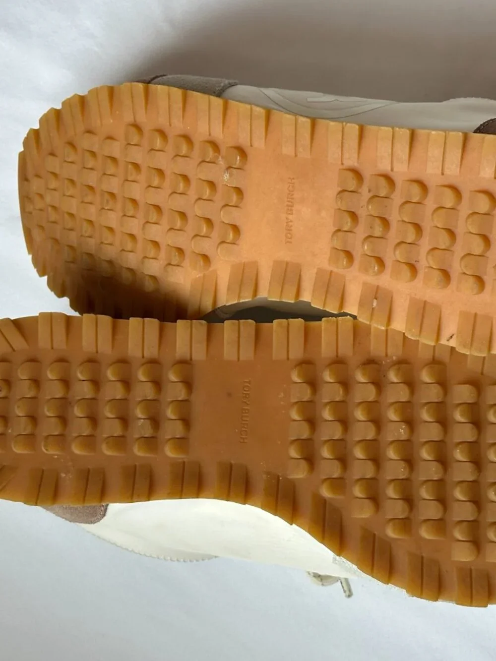 Beige Tory Burch sneakers